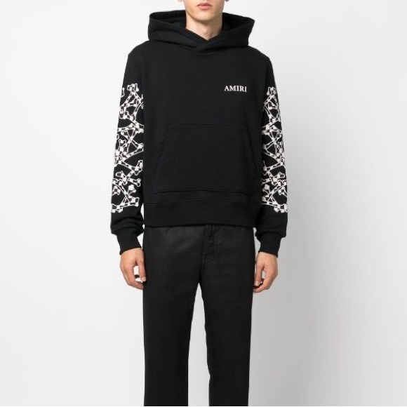 Amiri Bone hoodie size Medium - Picture 5 of 5